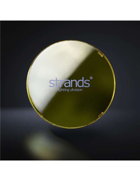 Cubierta de lente amarilla para SIBERIA NR/XP 9", suaviza la salida de luz y proporciona protección