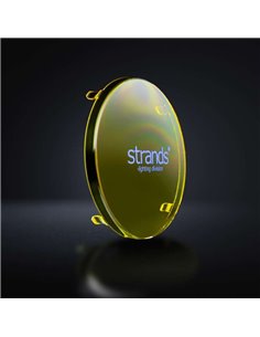 Cache-objectif jaune pour SIBERIA NR/XP 9", adoucit la lumière et offre une protection