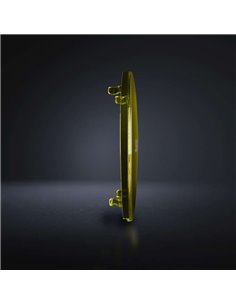 Cache-objectif jaune pour SIBERIA NR/XP 9", adoucit la lumière et offre une protection 2