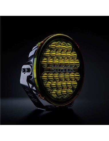 Cache-objectif jaune pour SIBERIA NR/XP 9", adoucit la lumière et offre une protection