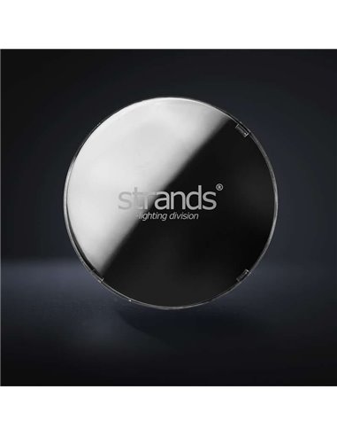 Tampa de lente escura para SIBERIA XP 9", permite que as luzes de posição brilhem quando a luz não estiver em uso