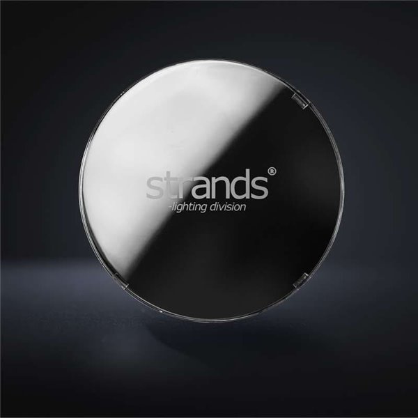 Tampa de lente escura para SIBERIA XP 9", permite que as luzes de posição brilhem quando a luz não estiver em uso