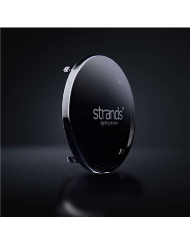 Cubierta de lente oscura para SIBERIA XP 9", permite que las luces de posición brillen cuando la luz no está en uso