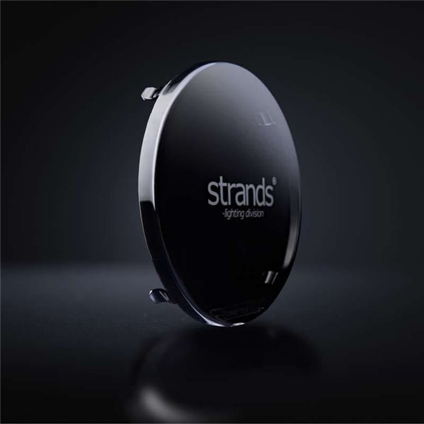 Tampa de lente escura para SIBERIA XP 9", permite que as luzes de posição brilhem quando a luz não estiver em uso