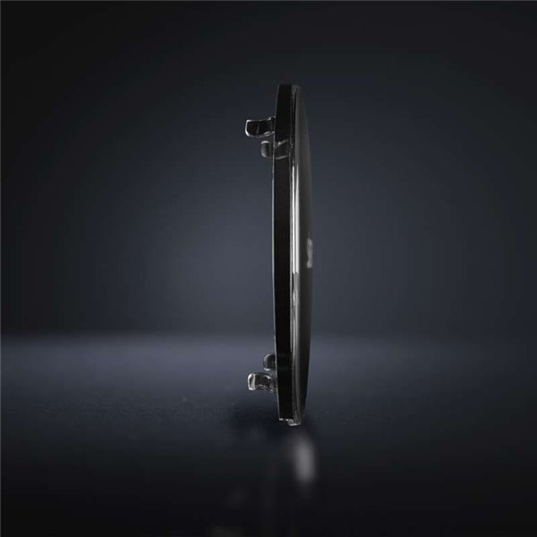 Tampa de lente escura para SIBERIA XP 9", permite que as luzes de posição brilhem quando a luz não estiver em uso