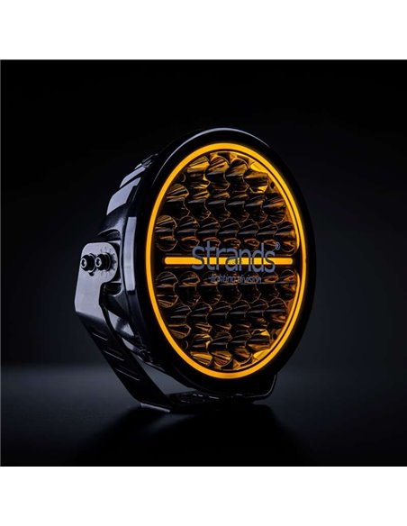 Cache-objectif foncé pour SIBERIA XP 9", permet aux feux de position de briller lorsque la lumière n'est pas utilisée