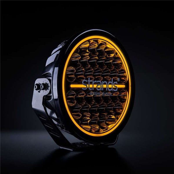 Cubierta de lente oscura para SIBERIA XP 9", permite que las luces de posición brillen cuando la luz no está en uso