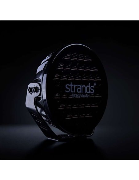 Tampa de lente escura para SIBERIA XP 9", permite que as luzes de posição brilhem quando a luz não estiver em uso