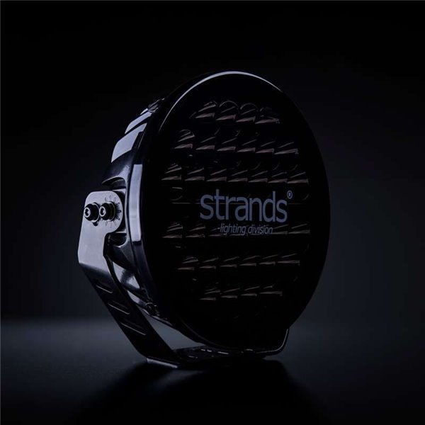 Cubierta de lente oscura para SIBERIA XP 9", permite que las luces de posición brillen cuando la luz no está en uso