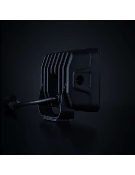 Foco LED de conducción luz blanco, rojo, ámbar NUUK D-LINE QUBE 3", 39W 2920Lm, alcance 59m, R10