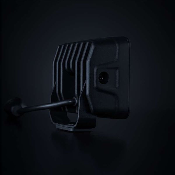 Foco LED de conducción luz blanco, rojo, ámbar NUUK D-LINE QUBE 3", 39W 2920Lm, alcance 59m, R10