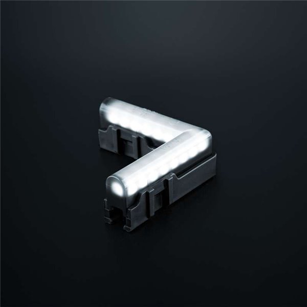 Luz de posición delantera LED de esquina luz blanca FREEDOM DARK LINE, 2W, R148