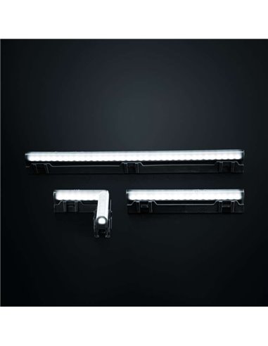 Luz de posición delantera LED de esquina luz blanca FREEDOM DARK LINE, 2W, R148