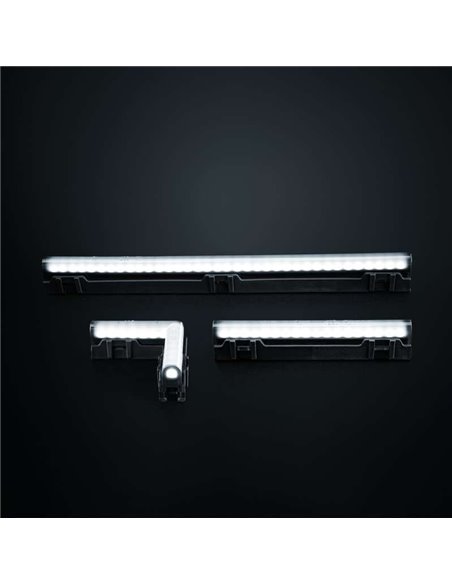 Luz de posición delantera LED de esquina luz blanca FREEDOM DARK LINE, 2W, R148