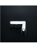 Luz de posição LED de canto frontal, luz branca, FREEDOM DARK LINE, 2W, R148