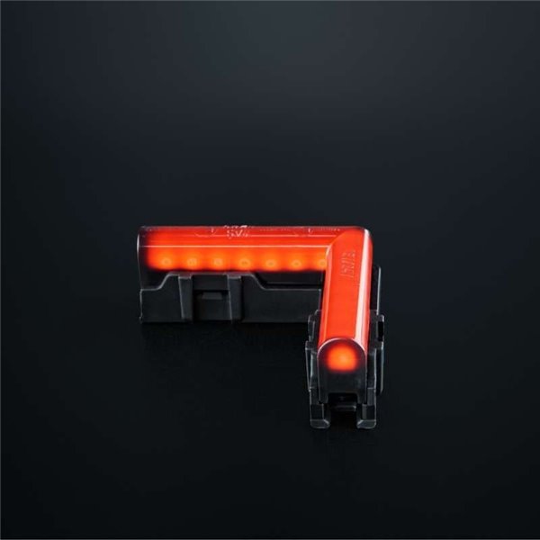 Luz de posición trasera de esquina LED luz roja, FREEDOM DARK LINE, 3W, R148
