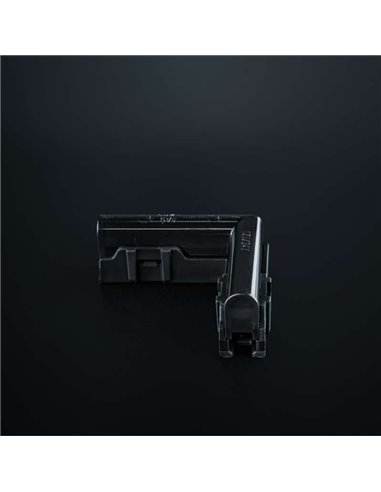 Luz LED lateral ámbar de esquina, FREEDOM DARK LINE, 25W, R148