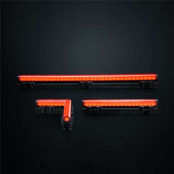 Lanterna traseira LED vermelha FREEDOM DARK LINE, 3W R148