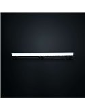 Luz LED de posición delantera larga, blanca FREEDOM DARK LINE, 5W, R148, 250mm