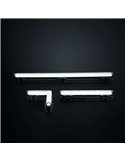 Luz LED de posición delantera larga, blanca FREEDOM DARK LINE, 5W, R148, 250mm