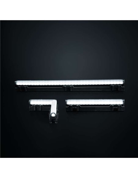 Luz LED de posición delantera larga, blanca FREEDOM DARK LINE, 5W, R148, 250mm