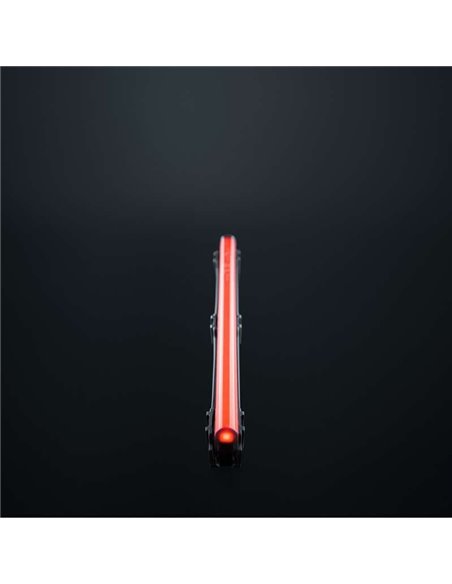 Luz de posição traseira LED vermelha longa, FREEDOM DARK LINE, 35 W, R148, 250 mm