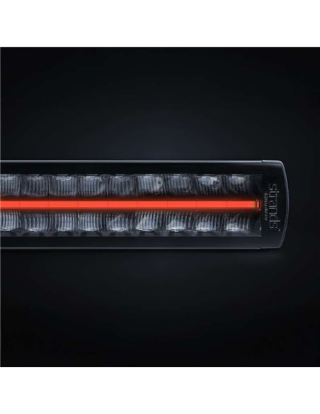 Barra de luz LED de trabajo SIBERIA XP RED TIGER, de larga distancia, 12" 95W 6400Lm, alcance 248m