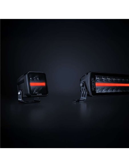 Barre lumineuse de travail LED SIBERIA XP RED TIGER, longue portée, 12" 95W 6400Lm, portée 248m