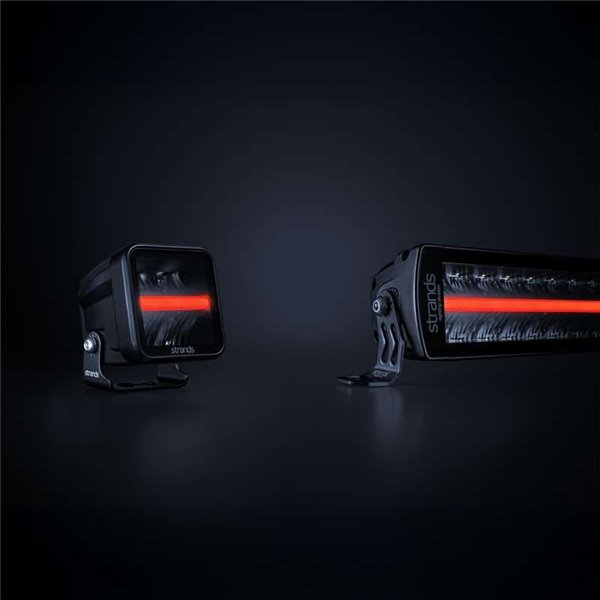 Barre lumineuse de travail LED SIBERIA XP RED TIGER, longue portée, 12" 95W 6400Lm, portée 248m