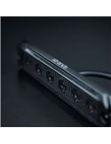 Luz LED de posición blanca DARK KNIGHT SM6, con lente super oscura, 3,3W 120x8x28mm