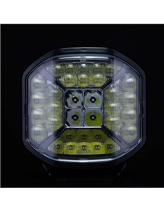 Cubierta de lente transparente para personalizar faro de carretera SIBERIA X 7", aumenta la potencia hacia los laterales del veh 2