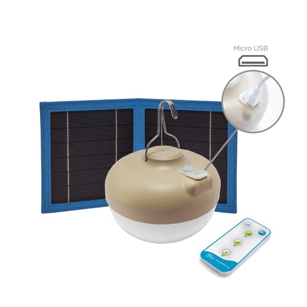 Lâmpada LED solar recarregável Cherry