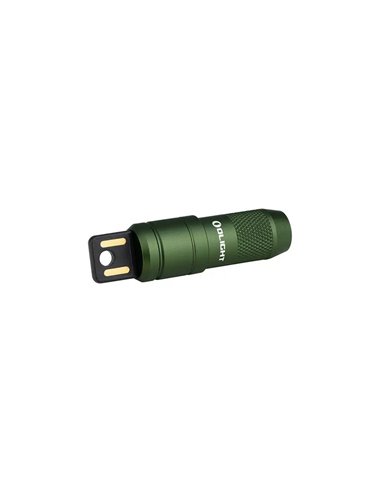 Lanterna de chaveiro LED iMINI 2 de 50 lm com alcance de 21 m, bateria de lítio IPX6 10180, 80 mAh
