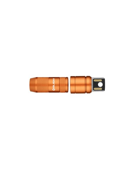 Lanterna de chaveiro LED iMINI 2 de 50 lm com alcance de 21 m, bateria de lítio IPX6 10180, 80 mAh