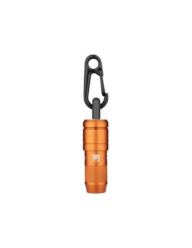Lanterna de chaveiro LED iMINI 2 de 50 lm com alcance de 21 m, bateria de lítio IPX6 10180, 80 mAh