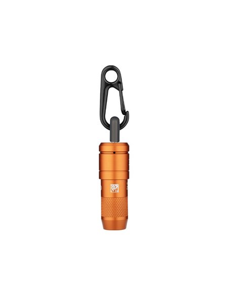 Lanterna de chaveiro LED iMINI 2 de 50 lm com alcance de 21 m, bateria de lítio IPX6 10180, 80 mAh
