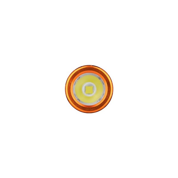 Linterna de llavero LED I1 R 2 PRO 180 Lumens 3.7V 130mAh 10220 batería recargable USB IPX8 Naranja