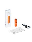 Linterna de llavero LED I1 R 2 PRO 180 Lumens 3.7V 130mAh 10220 batería recargable USB IPX8 Naranja