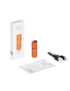 Linterna de llavero LED I1 R 2 PRO 180 Lumens 3.7V 130mAh 10220 batería recargable USB IPX8 Naranja 2
