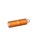 Lampe torche porte-clés LED I1 R 2 PRO 180 lumens 3,7 V 130 mAh 10220, batterie rechargeable USB IPX8, orange