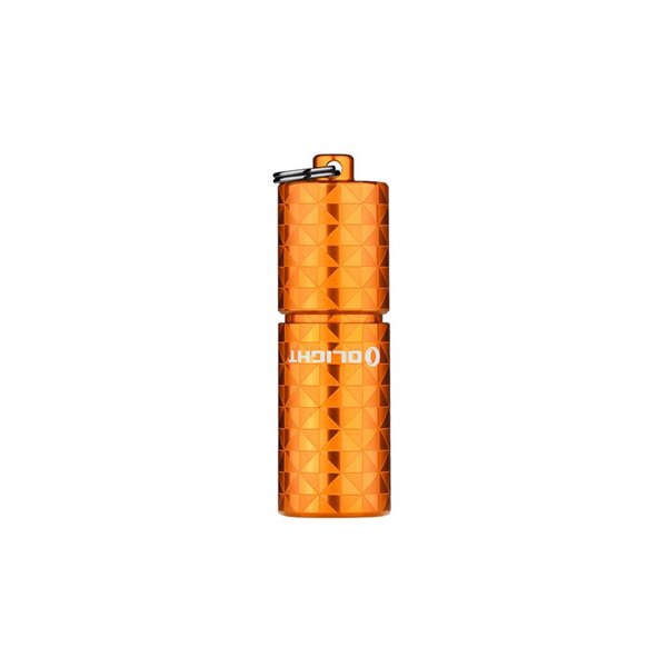 Linterna de llavero LED I1 R 2 PRO 180 Lumens 3.7V 130mAh 10220 batería recargable USB IPX8 Naranja