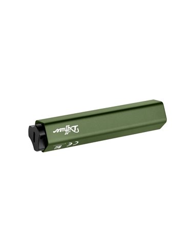 Lampe de poche LED diffuse 700~4350lm, portée 80m, batterie rechargeable 920mAh 3.6V14500 IPX8