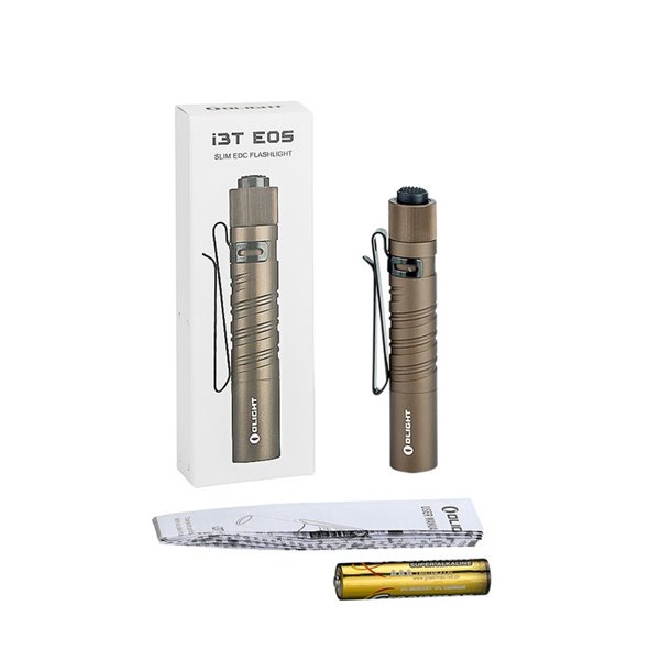 Linterna de mano ligera LED 180Lm y 60m I3 T EOS 1 x 1.5V AAA Baterías alcalinas IPX8