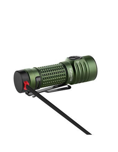 Linterna LED de mano BATON TURBO 1000Lm y alcance 510m Batería de ion de litio de 1100mAh 3.6V IPX8