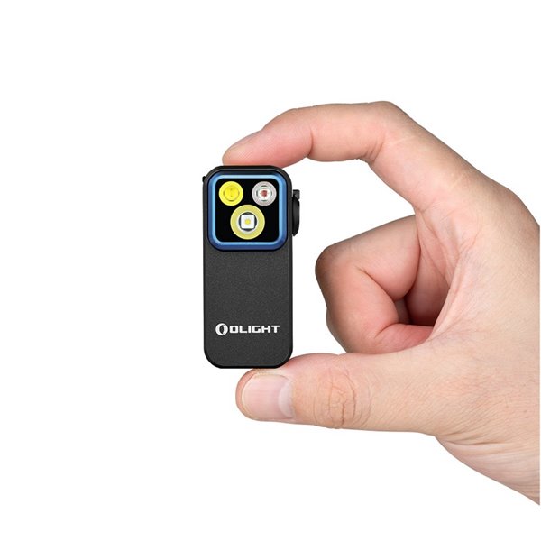 Lampe torche LED à clip OCLIP PRO 500 lm, portée de 120 m, batterie Li-ion 580 mAh 3,7 V, IPX6