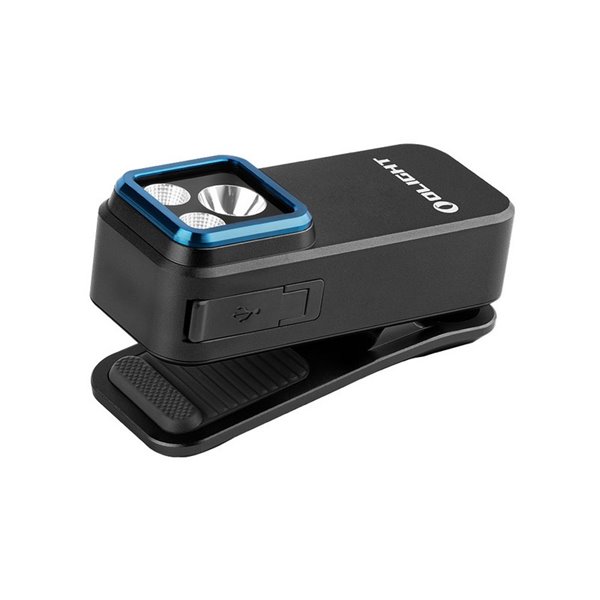 Lampe torche LED à clip OCLIP PRO 500 lm, portée de 120 m, batterie Li-ion 580 mAh 3,7 V, IPX6