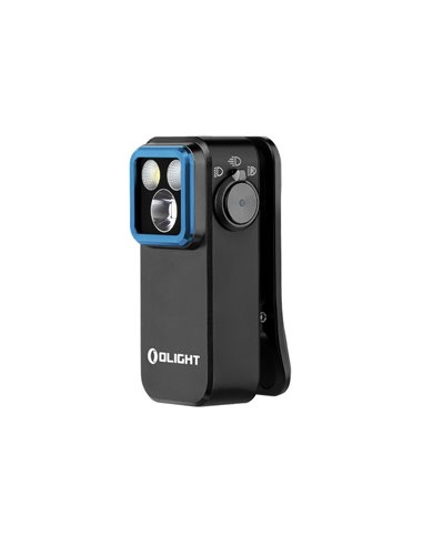 Lampe torche LED à clip OCLIP PRO 500 lm, portée de 120 m, batterie Li-ion 580 mAh 3,7 V, IPX6