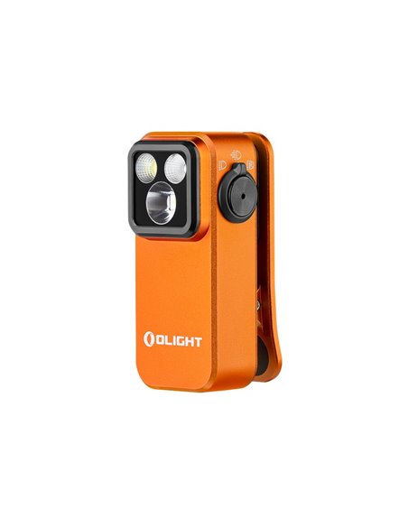 Linterna de clip LED OCLIP PRO 500Lm y 120m alcance batería de iones de litio de 580mAh 3.7V IPX6