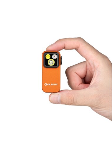 Linterna de clip LED OCLIP PRO 500Lm y 120m alcance batería de iones de litio de 580mAh 3.7V IPX6