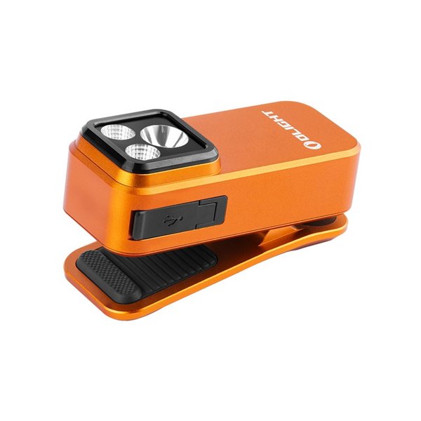 Linterna de clip LED OCLIP PRO 500Lm y 120m alcance batería de iones de litio de 580mAh 3.7V IPX6